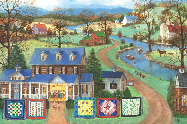 Mary Ann Vessey: Rainbow Quilters by Mary Ann Vessey