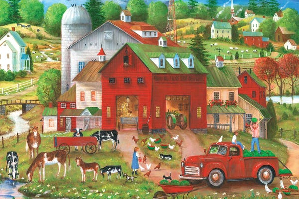 Mary Ann Vessey: Watermelon Bonanza by Mary Ann Vessey