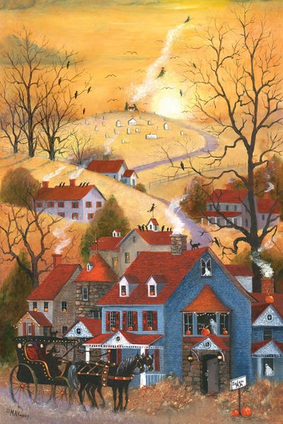 Mary Ann Vessey: Witch House by Mary Ann Vessey
