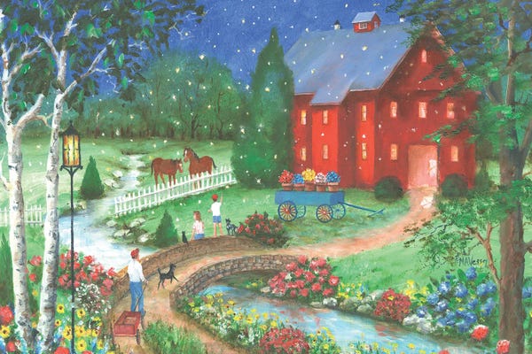 Mary Ann Vessey: Fireflies by Mary Ann Vessey