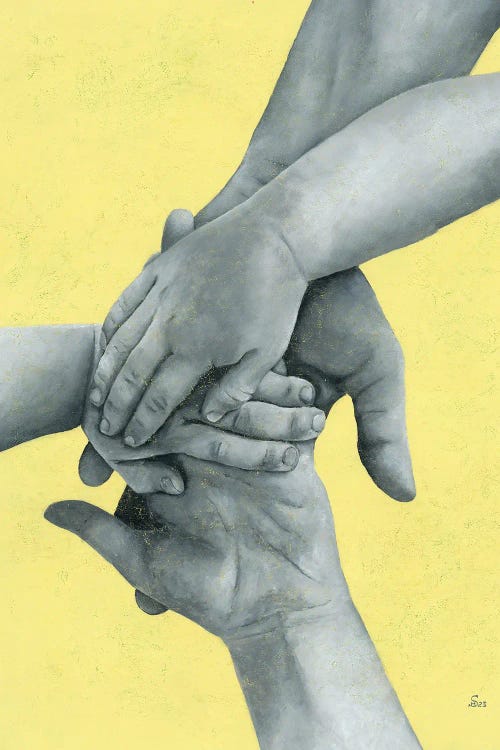 Wrapped In Unity by Margarita Stepanova wall art