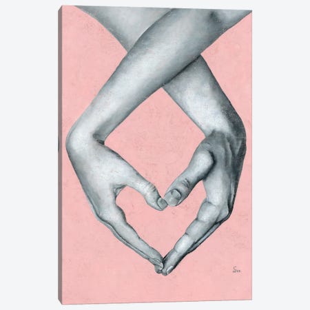 Together Forever Canvas Print #MVZ15} by Margarita Stepanova Art Print