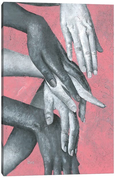 Goosebumps Cause Of Your Touch Canvas Art Print - Margarita Stepanova