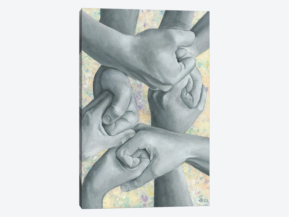 United Souls by Margarita Stepanova 1-piece Canvas Print