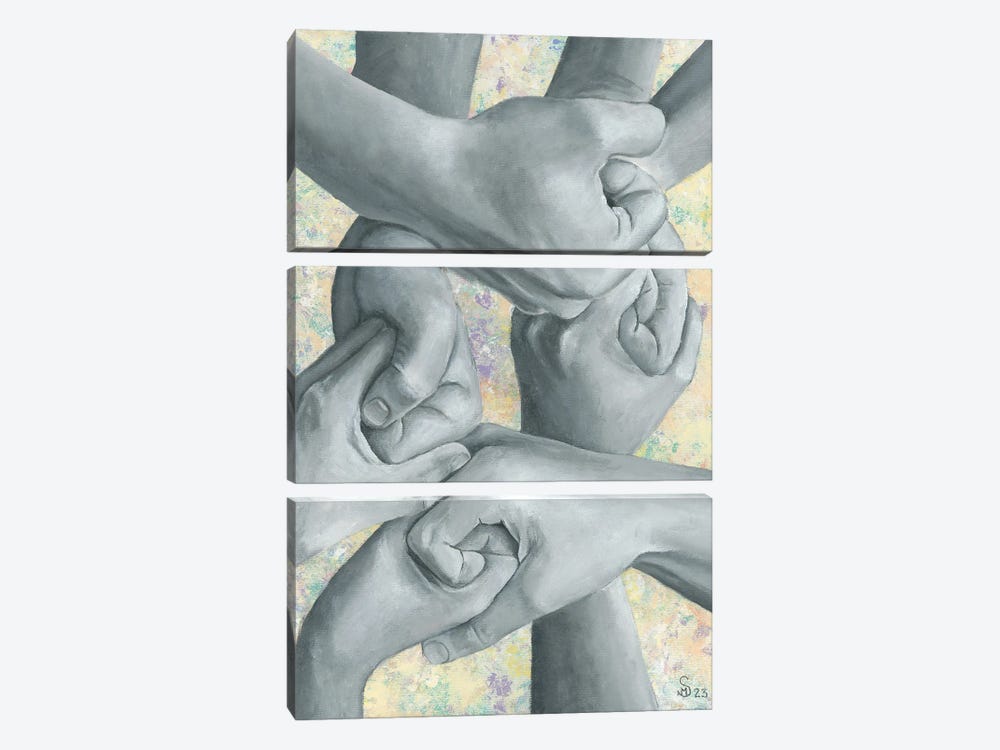 United Souls by Margarita Stepanova 3-piece Art Print