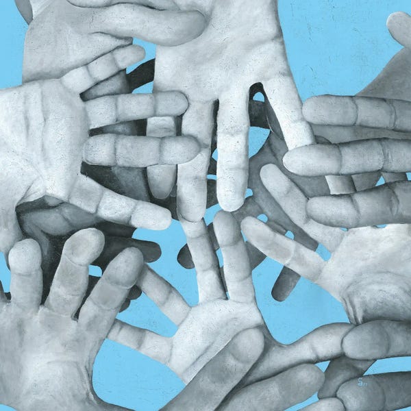 Grey Eminence: Tell Me The Blue by Margarita Stepanova