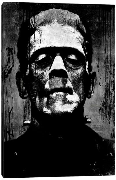 Frankenstein II Canvas Art Print - Monster Art