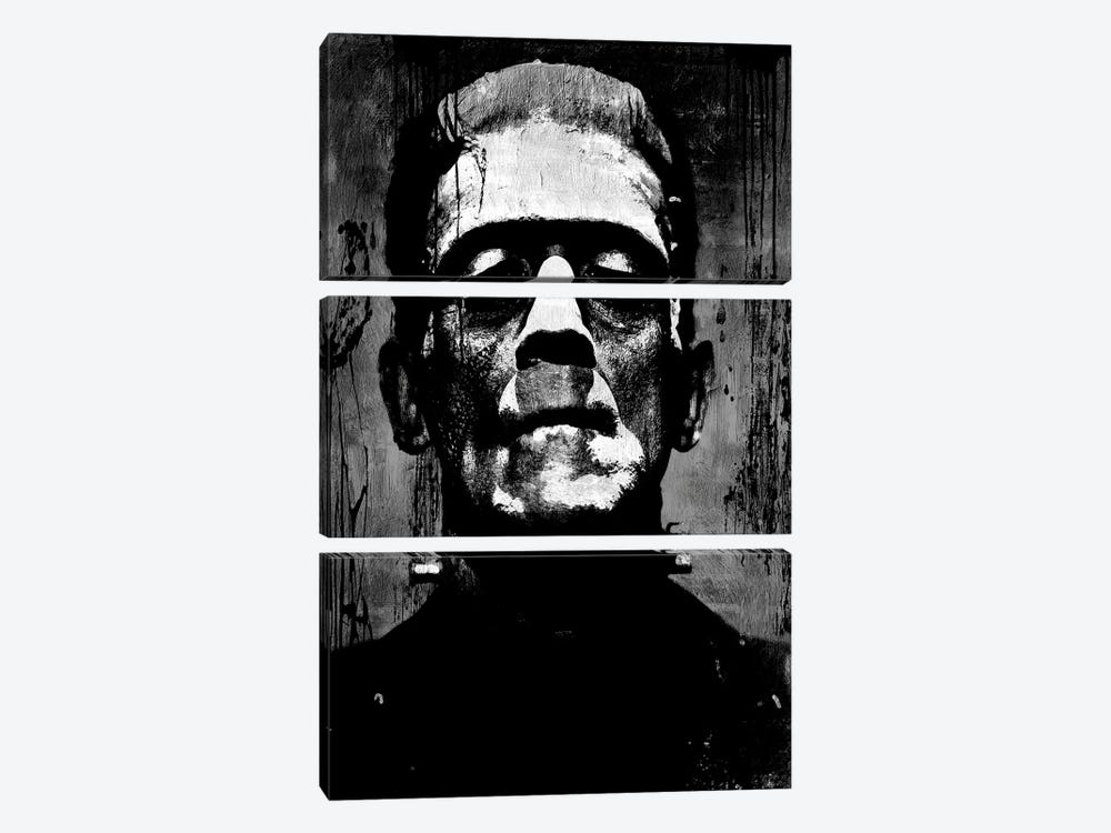 Frankenstein II by Martin Wagner 3-piece Canvas Artwork