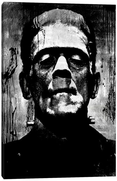 Frankenstein II Canvas Art Print - Classic Movie Art
