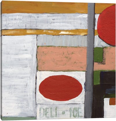 Deli Ice (Abstract) Canvas Art Print - Michael Ward