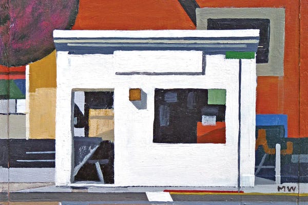 Michael Ward: La Casa Blanca (Abstract) by Michael Ward