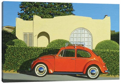 Locust St. House Canvas Art Print - Volkswagen