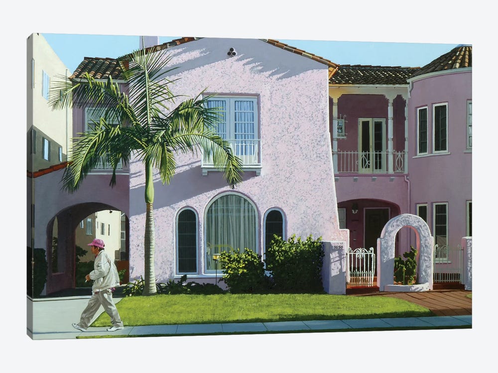 Long Beach Pink by Michael Ward 1-piece Art Print