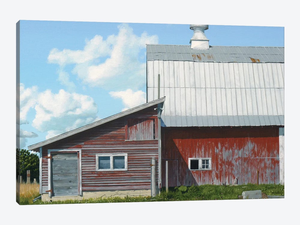 Michigan Barn IV by Michael Ward 1-piece Canvas Artwork