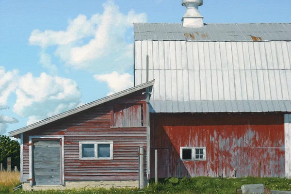 Classic Americana: Michigan Barn IV by Michael Ward