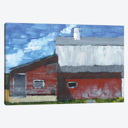 Michigan Barn IV (Abstract) Canvas Print #MWD32} by Michael Ward Canvas Print