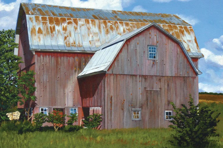 Michigan Barn VI by Michael Ward wall art