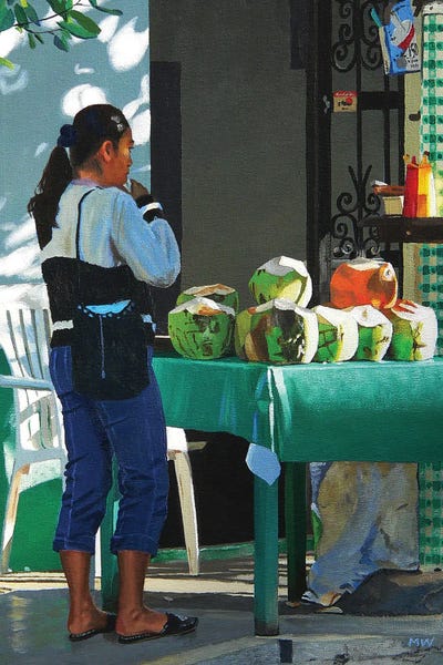 Simple Pleasures: The Coconut Drinker by Michael Ward