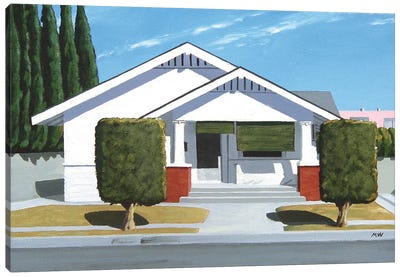 Pomona House Canvas Art Print - Michael Ward