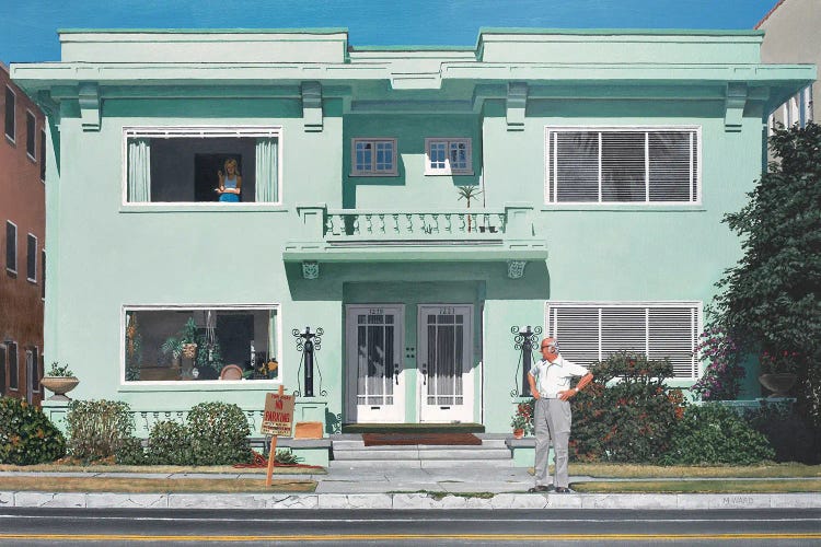 Waiting For The Parade by Michael Ward wall art