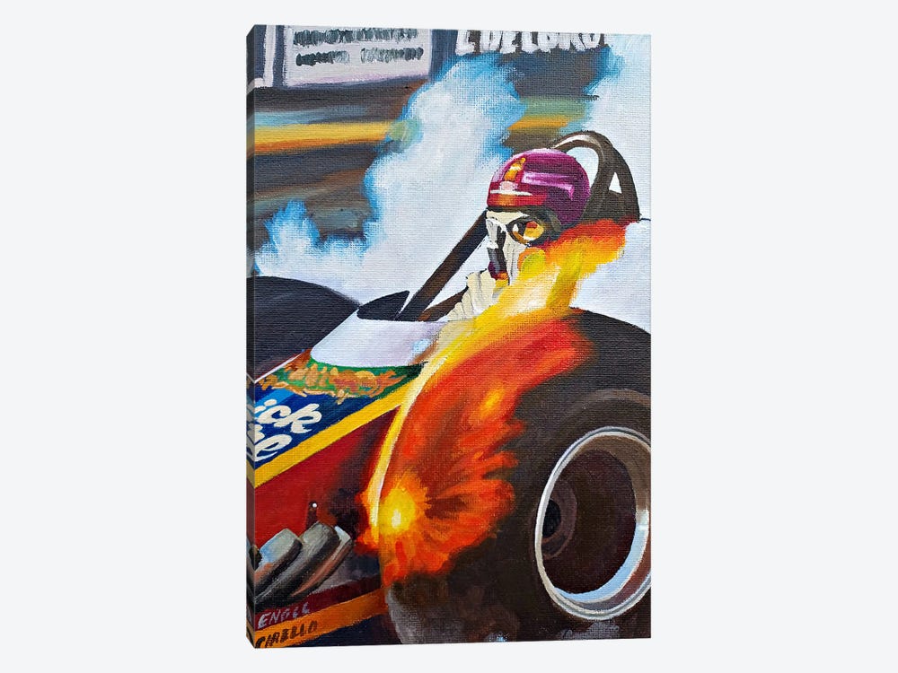Dragster by Michael Ward 1-piece Canvas Artwork