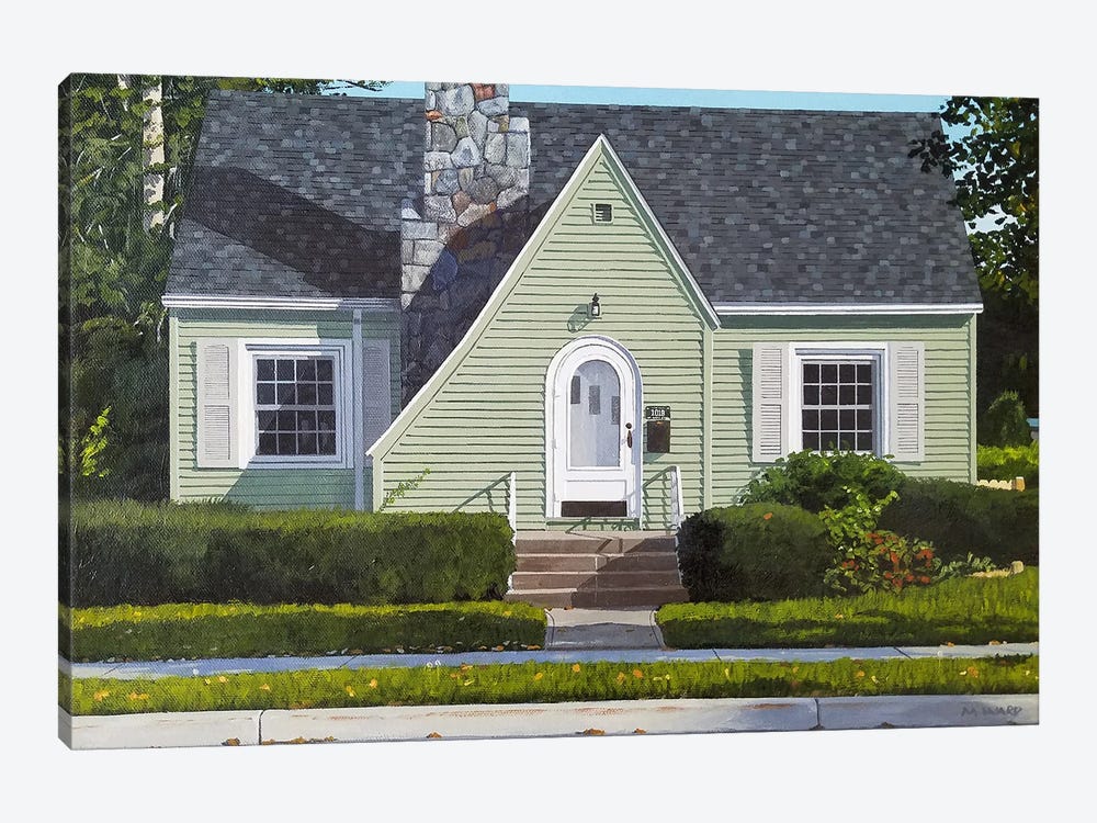 Front Street House by Michael Ward 1-piece Canvas Art