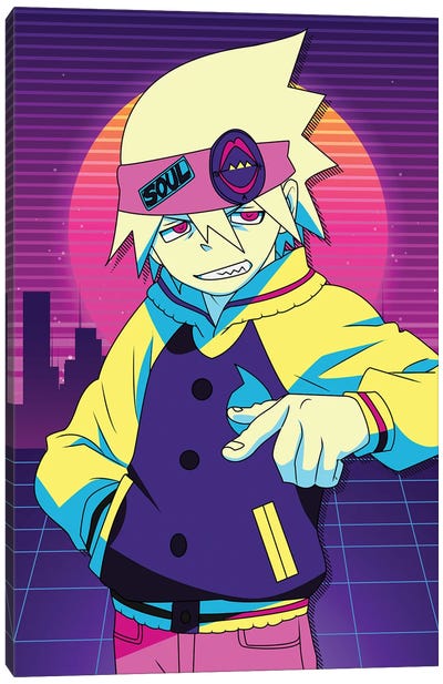 Soul Eater Evans Canvas Art Print - Other Anime & Manga Characters