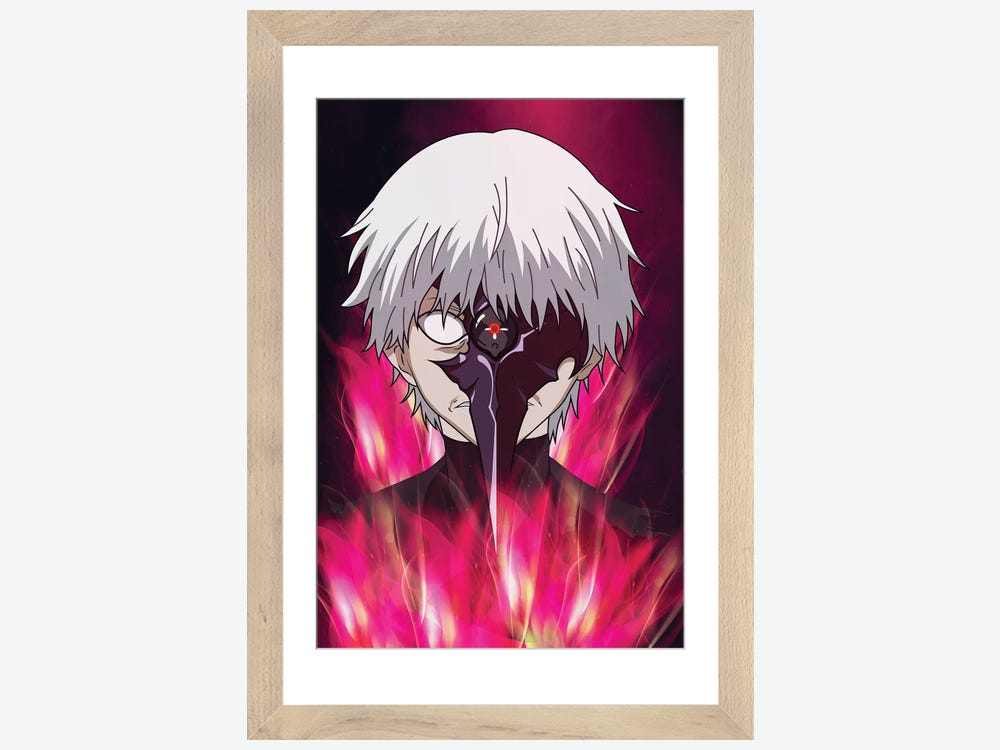 Tokyo ghoul' Poster, picture, metal print, paint by Sihasale