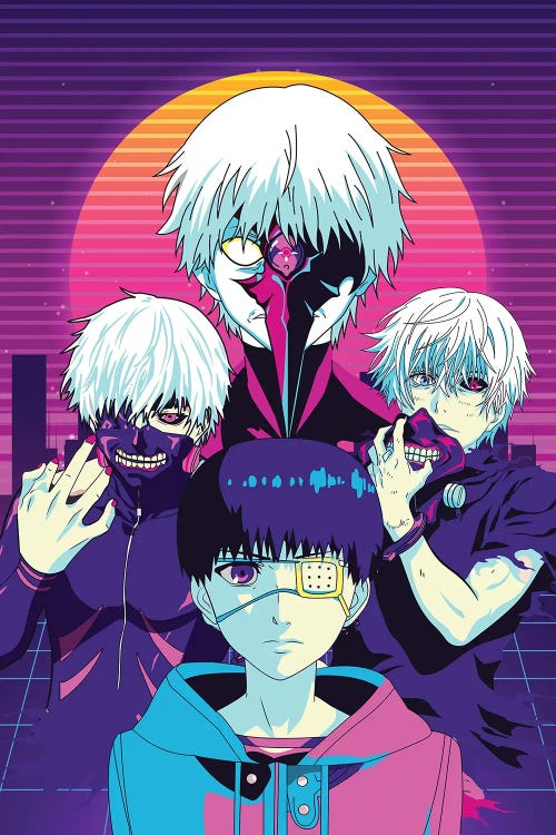 Tokyo Ghoul Kaneki Ken 80s