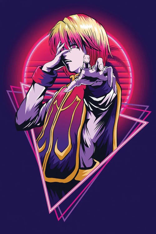 Hunter X Hunter Anime - Kurapika Retro Style