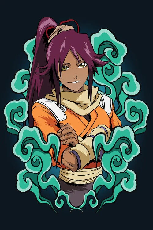 Bleach Anime - Yoruichi Shihoin