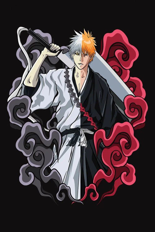 Bleach - Ichigo And Zangetsu