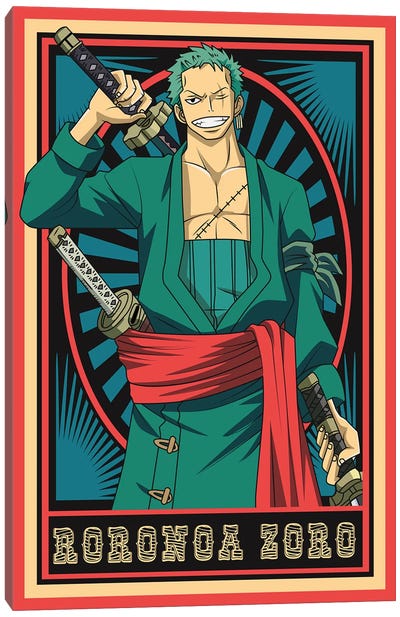 One Piece - Zoro Canvas Art Print - Roronoa Zoro