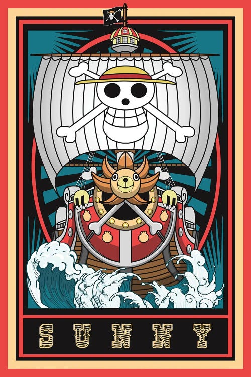 One Piece - Thousand Sunny Pirates Ship