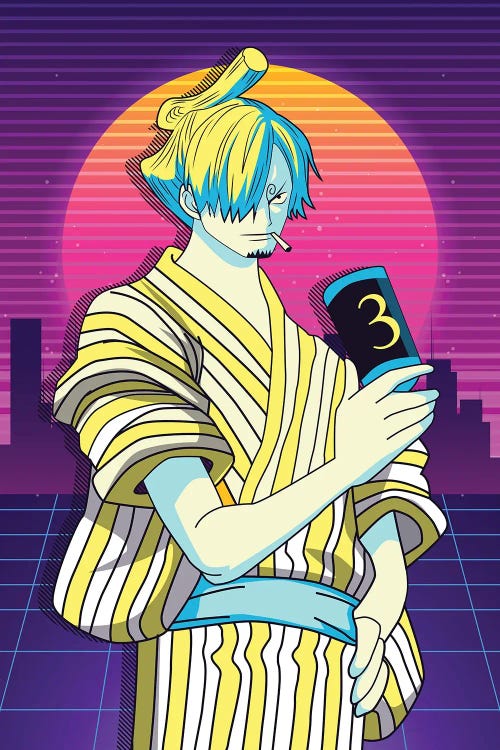 One Piece - Sanj - 80s Retro