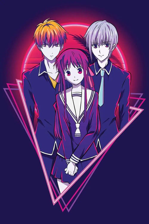 Fruits Basket Anime - Retro Style