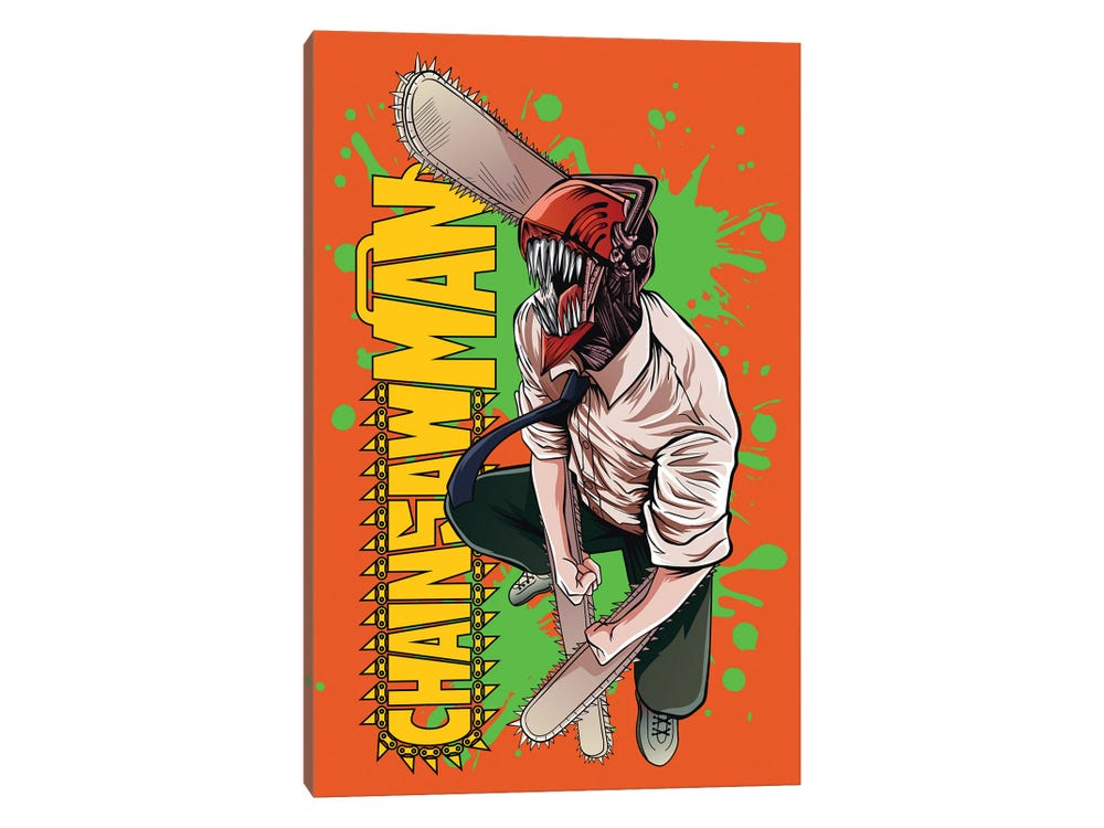 Chainsaw Man Digital Art by Mounier Wanjak - Fine Art America