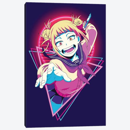 My Her Academia Anime - Himiko Toga Canvas Print #MWJ322} by Mounier Wanjak Canvas Art