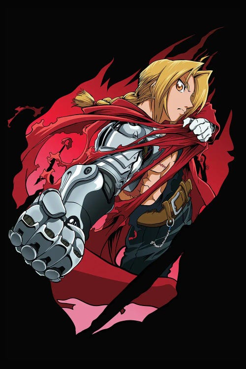 Fullmetal Alchemist - Edward by Mounier Wanjak wall art