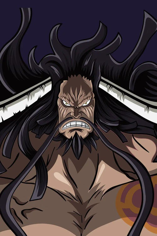 One Piece Anime - Kaido Portrait