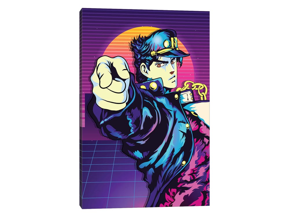 Drawing JOTARO in 12 Different Anime Styles 