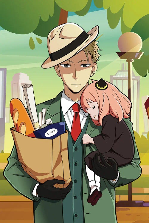 Spy X Family Anime - Loid Forger And Anya