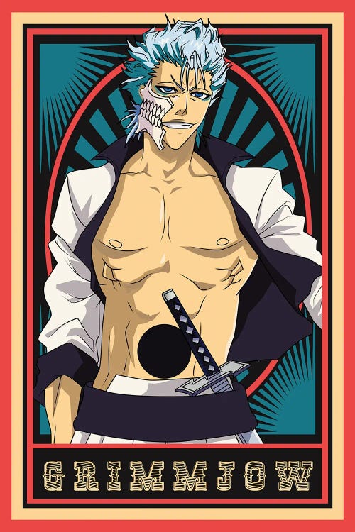 Grimmjow - Bleach Anime Vintage