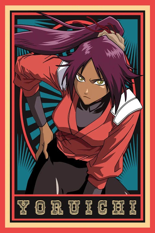 Yoruichi Shihoin - Bleach Anime Vintage