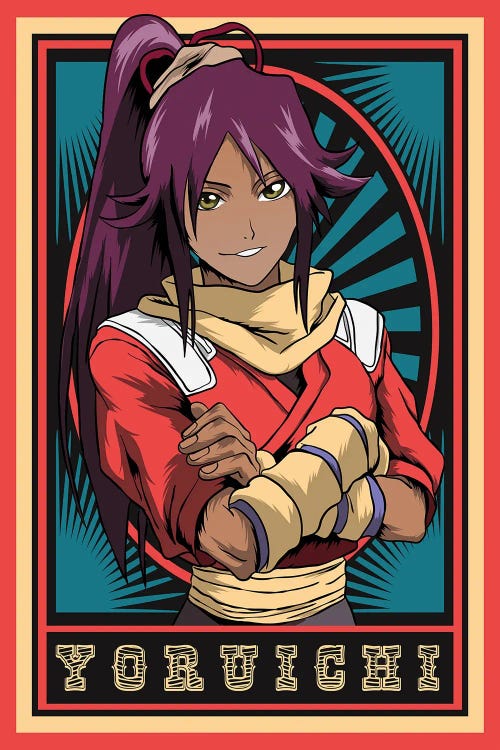 Bleach Anime Vintage - Yoruichi Shihoin