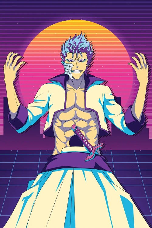 Grimmjow - Bleach Anime Retro