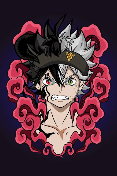 Black Clover Anime - Asta Demon Form