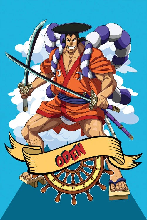 One Piece Anime - Kozuki Oden