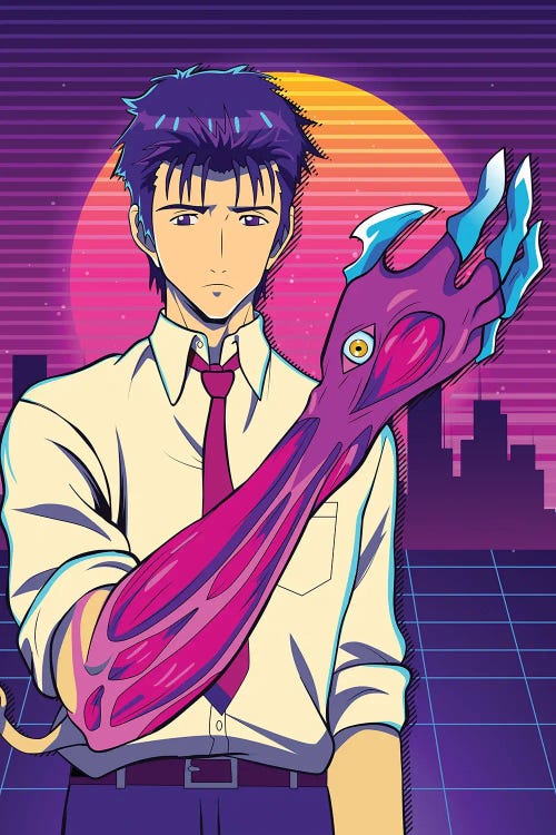 Parasyte Anime - Shinichi Retro Style