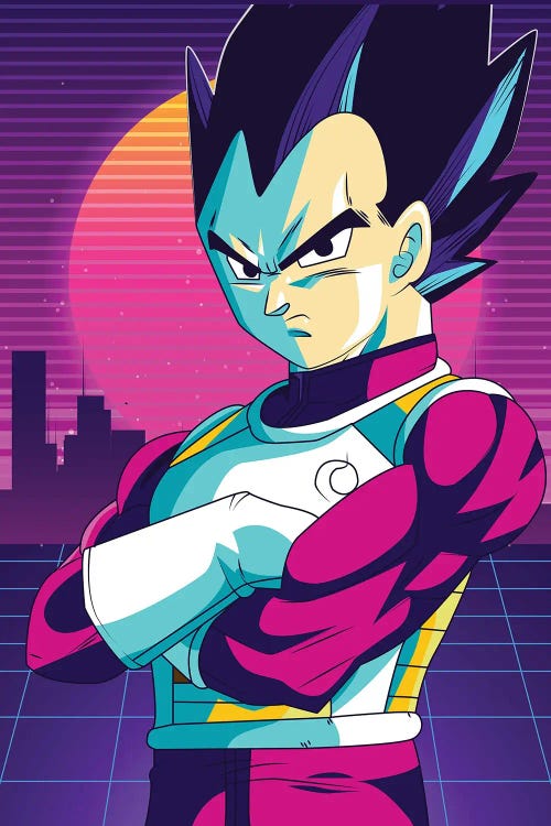 Dragon Ball Anime Vegeta